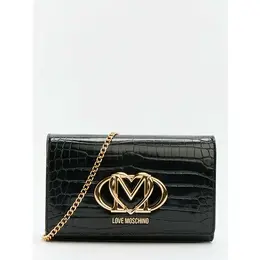 LOVE MOSCHINO: Чёрная сумка 