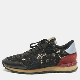 Valentino: Многоцветные кроссовки  Rockrunner