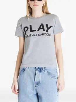 Comme Des Garçons Play: Футболка с принтом 