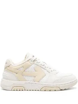 Off-White: Белые кроссовки  Out of Office