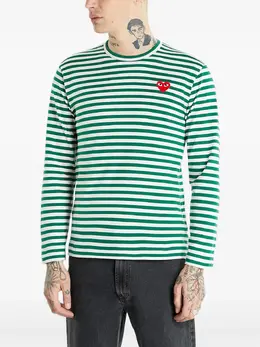Comme Des Garçons Play: Хлопковая футболка 