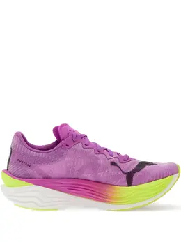 PUMA: Фиолетовые кроссовки  Deviate Nitro