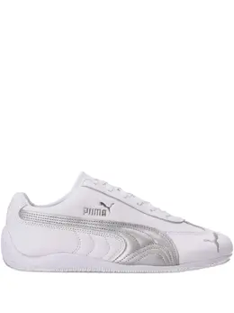 PUMA: Белые кроссовки  Speedcat
