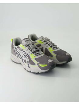 Asics: Серые кроссовки 