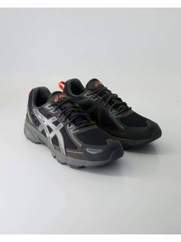 Asics: Чёрные кроссовки 