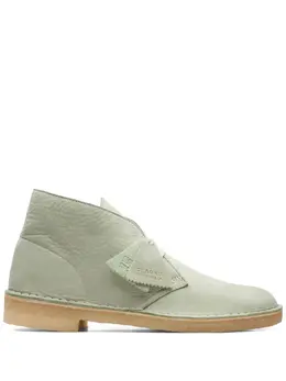 Clarks Originals: Зелёные ботинки 