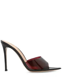 Gianvito Rossi: Красные сабо 