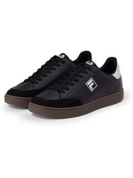 Fila: Чёрные кроссовки 