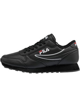 Fila: Чёрные кроссовки 