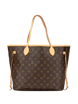 Louis Vuitton Pre-Owned: Коричневая сумка-шоппер 