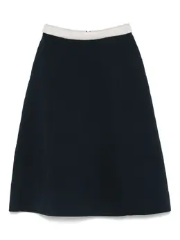'S Max Mara: Голубая юбка 