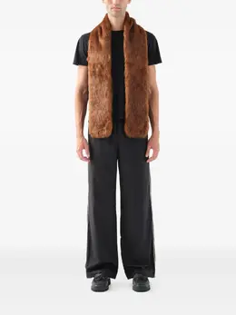 Unreal Fur: Коричневый шарф 