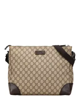 Gucci Pre-Owned: Коричневая сумка через плечо 