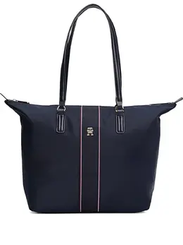 Tommy Hilfiger: Синяя сумка-шоппер 