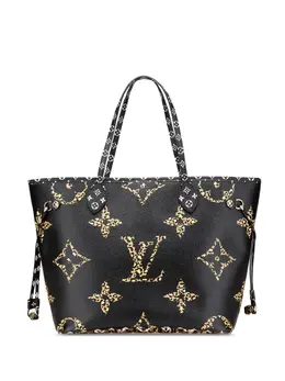 Louis Vuitton Pre-Owned: Чёрная сумка-шоппер 