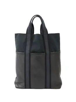 Hermès Pre-Owned: Чёрная сумка-шоппер 