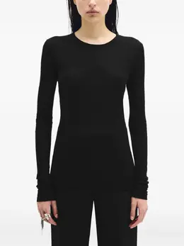 Ann Demeulemeester: Чёрный топ 