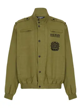 Balmain: Куртка с принтом 