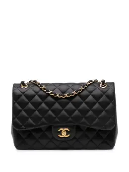 CHANEL Pre-Owned: Чёрная сумка 