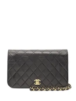CHANEL Pre-Owned: Чёрная сумка 