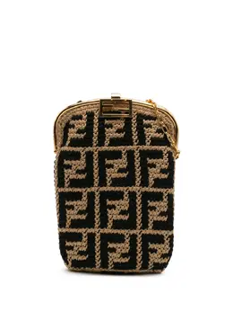 Fendi Pre-Owned: Коричневая сумка 