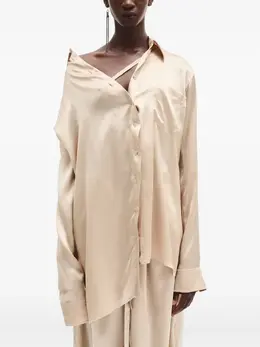 Ann Demeulemeester: Бежевая рубашка 