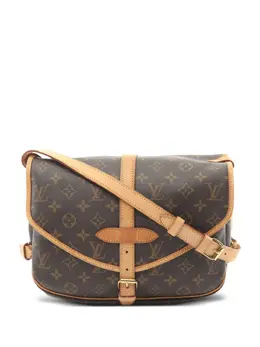 Louis Vuitton Pre-Owned: Коричневая сумка 