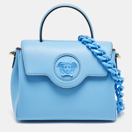 Versace: Голубая сумка  La Medusa