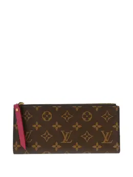 Louis Vuitton Pre-Owned: Коричневый кошелёк 