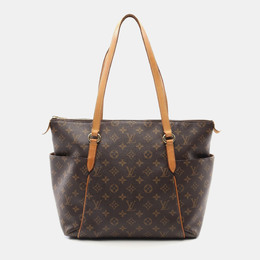 Louis Vuitton: Коричневая сумка-шоппер 