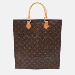 Louis Vuitton: Коричневая сумка-шоппер 