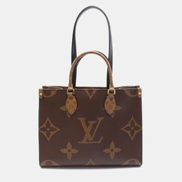 Louis Vuitton: Коричневая сумка-шоппер 