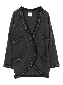 CHANEL Pre-Owned: Трикотажный кардиган 