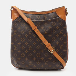 Louis Vuitton: Коричневая сумка 