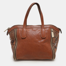 Furla: Коричневая сумка 