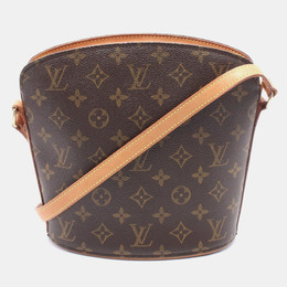 Louis Vuitton: Коричневая сумка 