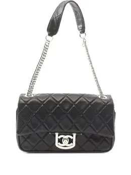 CHANEL Pre-Owned: Чёрная сумка 