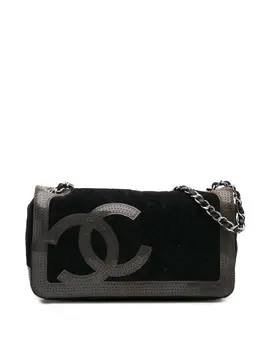 CHANEL Pre-Owned: Чёрная сумка 