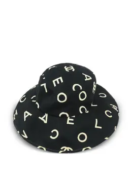 CHANEL Pre-Owned: Шляпа с принтом 