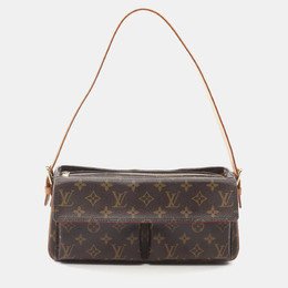 Louis Vuitton: Коричневая сумка 