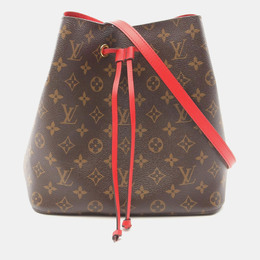 Louis Vuitton: Коричневая сумка 