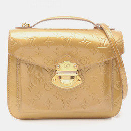 Louis Vuitton: Бежевая сумка 