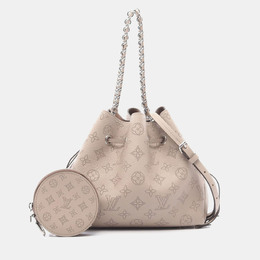 Louis Vuitton: Бежевая сумка 