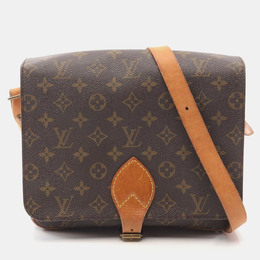 Louis Vuitton: Коричневая сумка 