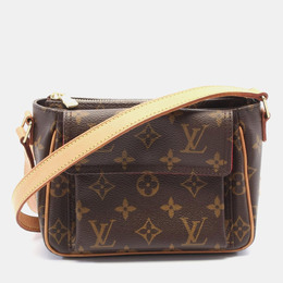 Louis Vuitton: Коричневая сумка 