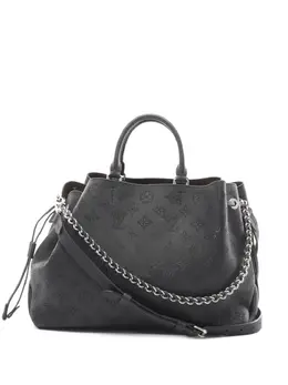 Louis Vuitton Pre-Owned: Чёрная сумка-шоппер 