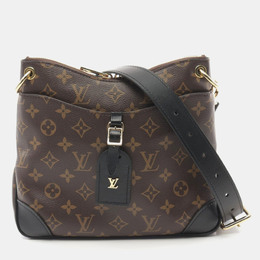 Louis Vuitton: Коричневая сумка 