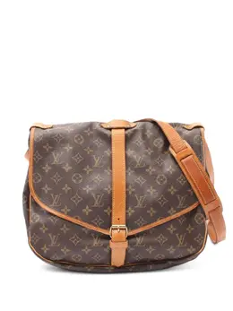 Louis Vuitton Pre-Owned: Коричневая сумка 