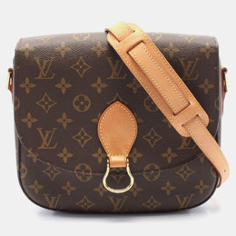 Louis Vuitton: Коричневая сумка через плечо 