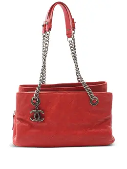 CHANEL Pre-Owned: Красная сумка 